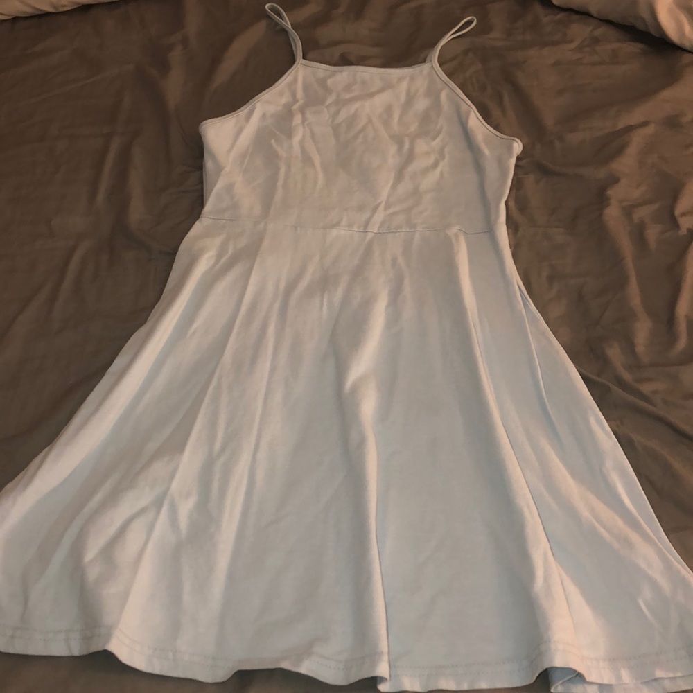 Baby blue dress!